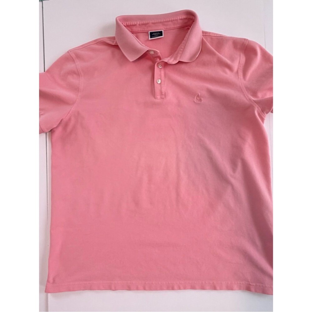 Charles Tyrwhitt Light Pink Men's Polo Shirt-XL